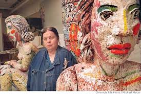 Appreciation Frey As Much A Work Of Art As Her Creations Art Artist At Work Female Artists