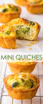 Easy Mini Quiches Recipe 3 Ways Gluten Free These Mini Quiches Are Easy To Make Incr Mini Quiche Recipes Dairy Free Quiche Recipes Mini Quiche Recipe Easy