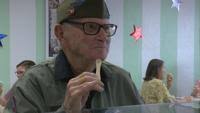 Harpers Ice Cream honors World War 2 veteran
