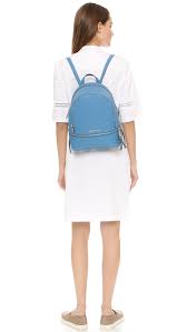 Maybe you would like to learn more about one of these? Michael Michael Kors Rhea Small Backpack Ballet In Sky Blue Lyst