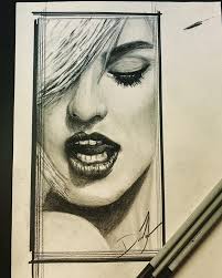 Work in progress charcoal and graphite pencil drawing what do u think so  far?