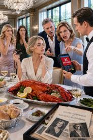 My family suddenly invited me to a fancy dinner after three years of silence.  By the end of the night, they had racked up a $4,386 bill in lobster,  champagne, and caviar—then