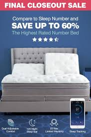 Check spelling or type a new query. Final Closeout Sale 60 Off Vs Sleep Number The Highest Rated Number Bed Personal Comfort The Original Smart Bed Shop Sleep Number Bed Bed Smart Bed