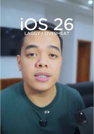 LAGGY at OVERHEAT after maginstall ng iOS 26. #iOS26 #Lag #Overheat  #TechbyRon