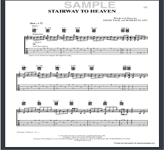 Led Zeppelin Stairway To Heaven Guitar Tab