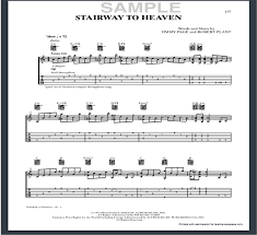 led zeppelin stairway to heaven guitar tab