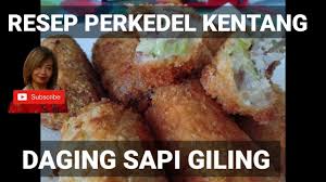 Maybe you would like to learn more about one of these? Resep Perkedel Kentang Daging Sapi Giling Youtube