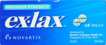 I take it after work when i start my weekend. Ex Lax Maximum Strength Stimulant Laxative Pills 25mg 48 Ct Smith S Food And Drug