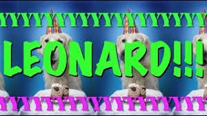 Your music touches me deeply. Happy Birthday Leonard Epic Happy Birthday Song Youtube