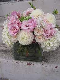 Dahlias And Hydrangeas Etc Flower Arrangements Floral Arrangements Beautiful Flower Arrangements