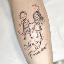 Cartoon tattoos are great if you just want a small design on your wrist. Cartoon Couple Tattoo Tattoo Designs Ideas And Meanings Couple Tattoos Text Tattoo Tattoos