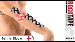 When used correctly kinesio tape is a great way to manage the symptoms of tennis elbow. Rocktape Kinesiology Tape Instruction Tennis Elbow Youtube