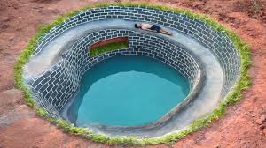 Build The Most Underground Water Slide House Around Swimming Pool Pool Water Slide Underground Swimming Pool Swimming Pool Water