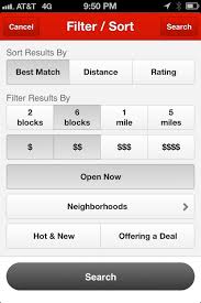 Yelp Ios Advanced Search Web Design Web Layout Design Web Design Websites