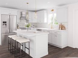 From contemporary and modern to refined and traditional. Aspen White Shaker Ready To Assemble Kitchen Cabinets The Rta Store