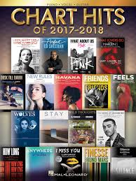 Chart Hits Of 2017 2018 Pvg 9781540026576 Amazon Com Books