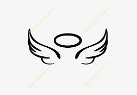 Download Baby Angel Wings Clipart 2 By Steven Draw A Angel Halo Png Image Transparent Png Free Download On Seekpng