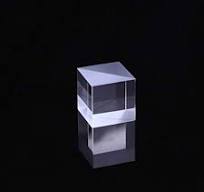 Optical Glass Cube Dichroic Beam Splitter Prism Ratio 50:50 Spectrome  Sicence 15X15X15MM