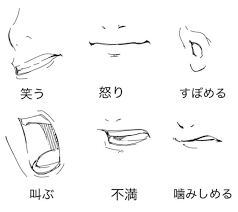 顔の描き方 顔の目 鼻 口 耳など顔の基本的な部分の描き方について詳しく紹介 顔 描き方 口イラスト 描き方