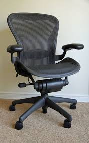How To Refurbish A Herman Miller Aeron Task Chair Chair Indoor Hammock Chair Aeron Chairs