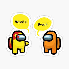 Pegatinas Among Us In 2020 Funny Dialogues Memes Blue Anime