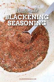 Homemade Blackening Seasoning Use This Piquant Homemade Blackening Seasoning Recipe To Blacken Anything F Fish Seasoning Recipe Homemade Spices Spice Recipes