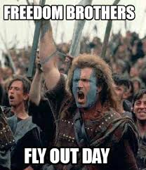 Meme Creator Funny Freedom Brothers Fly Out Day Meme Generator At Memecreator Org
