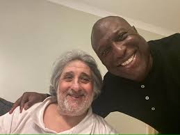 My great pal Kevin Campbell who I've known since he was 8 years old and  charmed a free programme from me 😎 As some of you may read Kevin has been  in