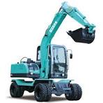 7 Ton Mini Digger Wheel Hydraulic Excavator Small Mini ...