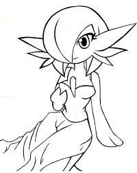 Gardevoir Coloring Pages - Free Printable Coloring Pages for Kids