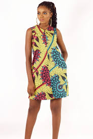 Stay Stylish In The Two Printed Pan Shift Dress Which Has Side Inside Pockets Shop African Print Dresses In 2020 African Shift Dress African Fabric Dress Shift Dress