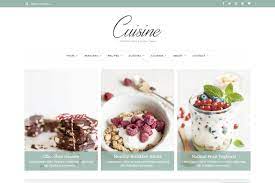 Cuisine Blog Recipe Theme By Lucid Themes On Creativemarket A Theme For Food Bloggers And Reci Food Themes Ethnic Recipes Food Recipes