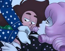 Greg, Rose, and Pearl are about to have a pajama party (art by  MissGreeneynsfw) : rStevenUniverseNSFW