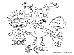 Rugrats Color Page Cartoon Characters Coloring Pages Color Plate Coloring Sheet Printable Coloring Pictu Cartoon Coloring Pages Coloring Pages Coloring Books
