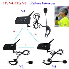 3pcs Set 1200m Intercom Full Duplex Two Way Football Coach Judger Earhook Earphone Referee Communication System Intercom Referee Communication System Communication Systemreferee Communication Aliexpress