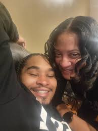 My first born is 30years old..I finally got him to take a picture. I love  you so much. 🎶🎊🎉🙏🏽💫✨️