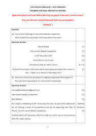 Check spelling or type a new query. Icse Class 10 E Mail And Notice Writing Sample Paper 2020 2021 Aglasem Schools