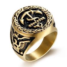 Where can i find decently priced, decent quality men's jewelry? Men S Jewelry Hot Sale Stainless Steel Us Navy Usn Anchor Eagle Ring 1 Factory Wholesale2 Moq 1pcs3 High Quality