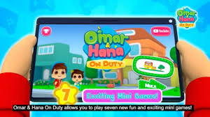 Korang nak tengok tak kisah percutian keluarga omar & hana? New Omar Hana App On Duty Islamic App For Kids Islamic Cartoon For Kids Youtube