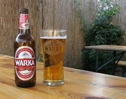 Warka Amber Wheat Beer Polonia Cerveza
