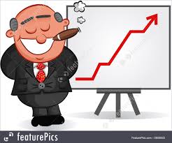 Illustration Of Business Cartoon Cartoon Boss Man