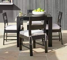 Make sure this fits by entering your model number. Malibu 36 Metal Square Dining Table Black Pottery Barn