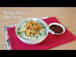 Resep Bubur Ayam China Re Cook Bubur Ayam Enak Dan Mudah Youtube Resep Ayam Makanan Resep Makanan