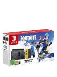 The skin should be a relief to people who are wanting to buy a nintendo switch but were disheartened that the only console to receive an exclusive fortnite bundle was sony's playstation 4. Nintendo Switch Nintendo Switch Fortnite Special Edition Bundle With Optional Extra Very Co Uk
