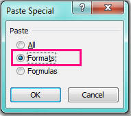 how to copy one chart format to others in excel