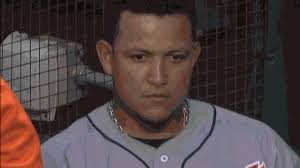 GIF of the Day: Miguel Cabrera dodges line drive, has words for Matt  Tuiasosopo