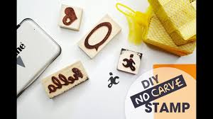 Maybe you would like to learn more about one of these? Diy Stamp No Carving Required Youtube