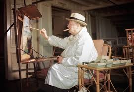 Sutherland s portrait of winston churchill wikipedia. Audacity Is The Only Ticket How Winston Churchill An Amateur Artist Treated Painting As A Battlefield Artnet News