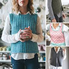 You use colored canvas to create the case and then trim it with real or faux leather. 12 Best Vest Knitting Patterns Blog Nobleknits