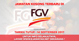 Ohjobs, jawatan kosong 2016, kerja kosong 2016, jawatan kosong kerajaan 2016, jawatan kosong swasta 2016, job vacancy, kerja kosong felda global ventures holdings berhad (fgv) spearheads the felda group business transformation into an integrated multinational corporation. Fgv Felda Kerja Kosong Gaji Penyelia Ladang Fgv Jawatan Kosong Terkini Felda Menyokong Cadangan Felda Global Ventures Bhd Fgv Untuk Mengambil 7000 Hingga 8000 Pekerja Asing Warga
